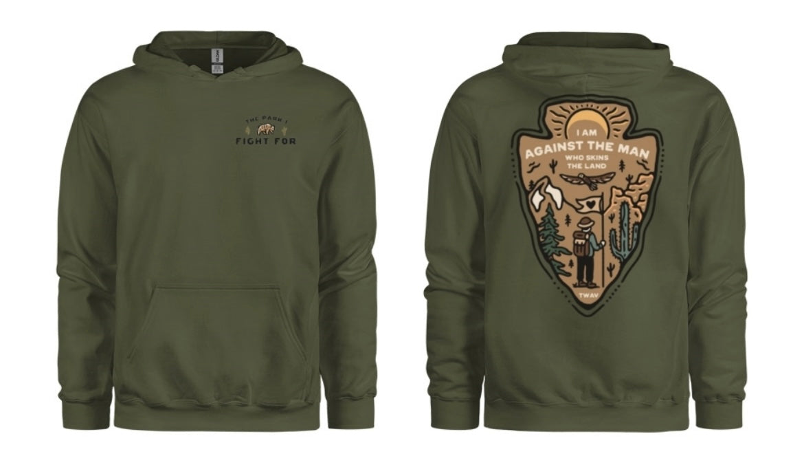 Against the Man Hoodie